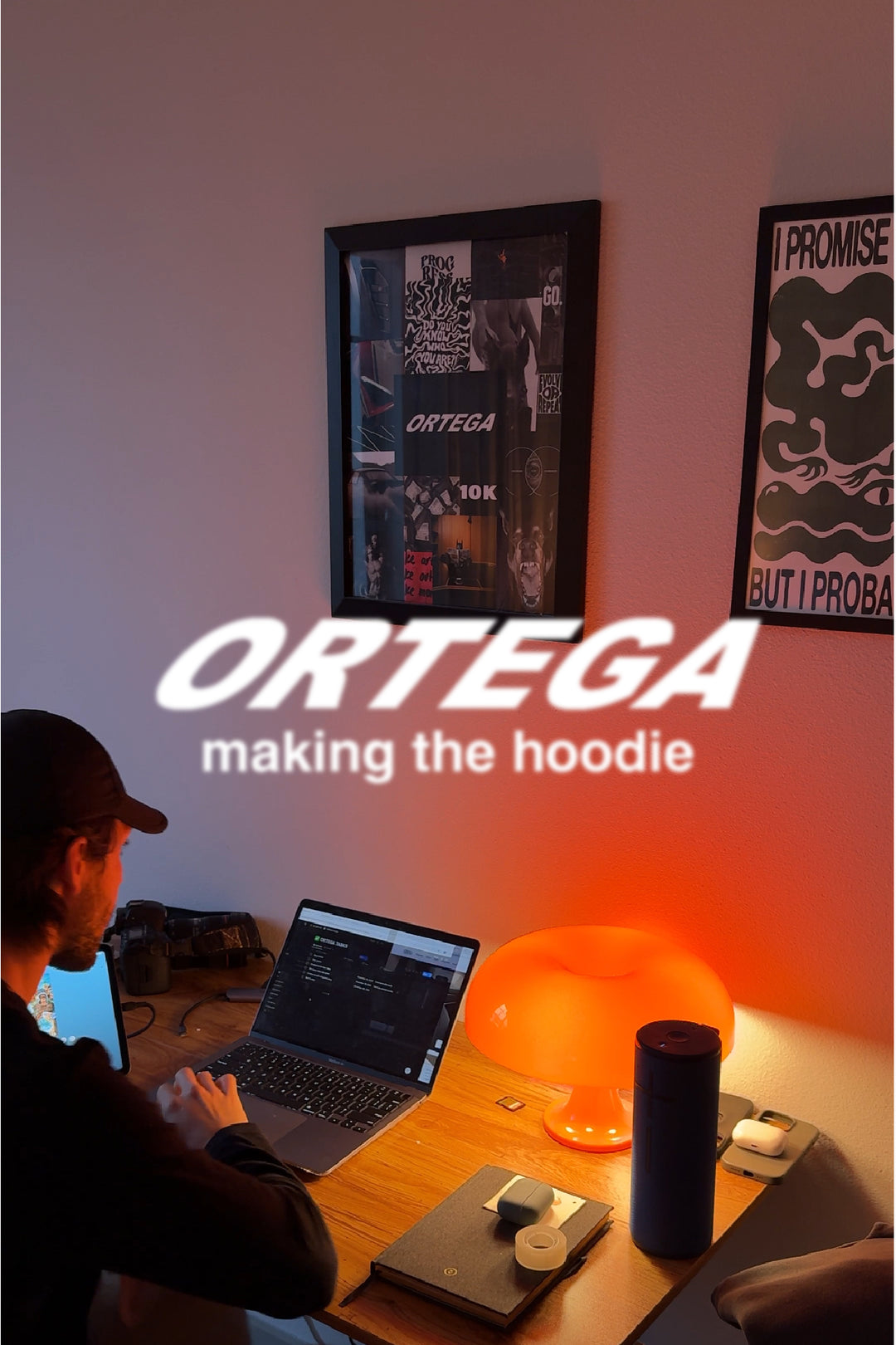 The make of the hoodies